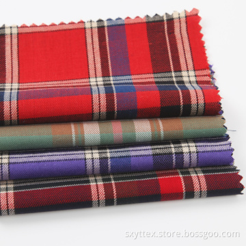 Laslest Lady's Colorful Cotton Plaid Petticoat Fabric